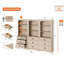 Armoire garde-manger à 3 colonnes et 3 niveaux Glenford-122807063