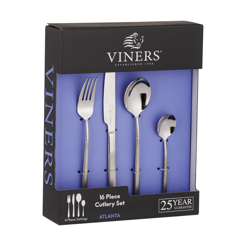Viners Atlanta 18/0 Cutlery Set (16pc Set)