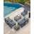 Reata HDPE 7 Piece Sofa Seating Group with Cushions-490895102-490895103