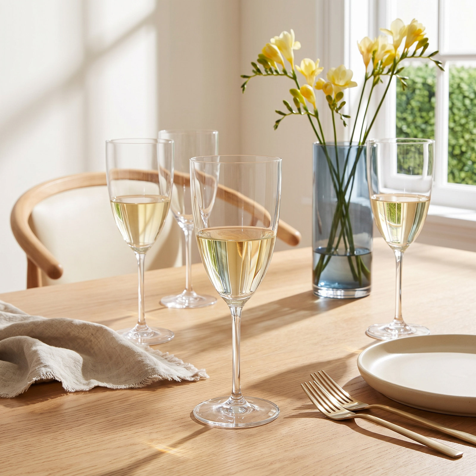 Era Crystal White Wine Glass