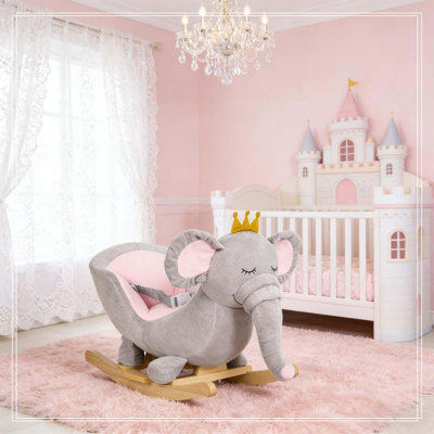 Elephant Rocking Chair,Toddler Rocker Toy