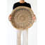 Plateau rond en rotin