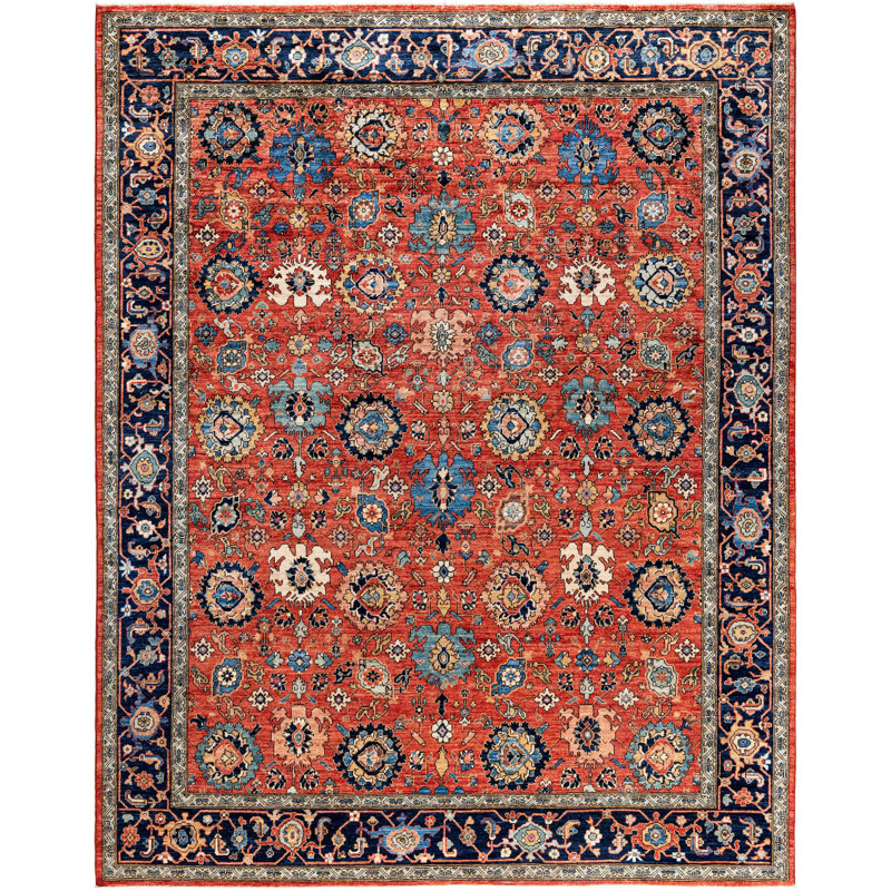 Serapi One-of-a-Kind 8' 2" X 10' 3" Hand Knotted Area Rug