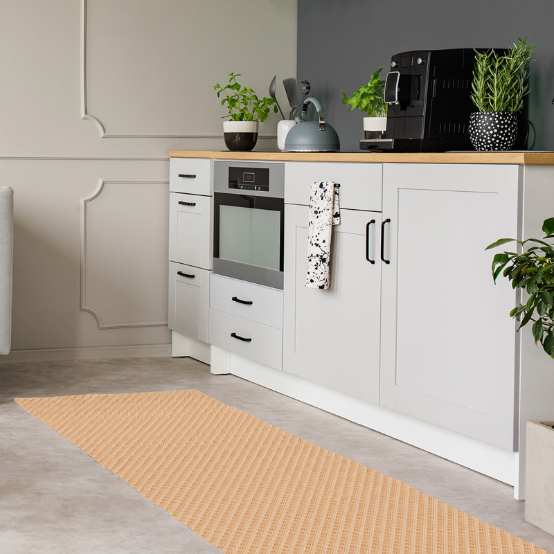 Tapis de zone orange rétro dégradé, Tapis de couloir 2 pi 6 po x 8 pi