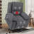 Electric Power Recliner Chair With Massage,Side Pocket-106363841