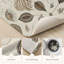 Tapis de cuisine lavables antidérapants Botanical Feather