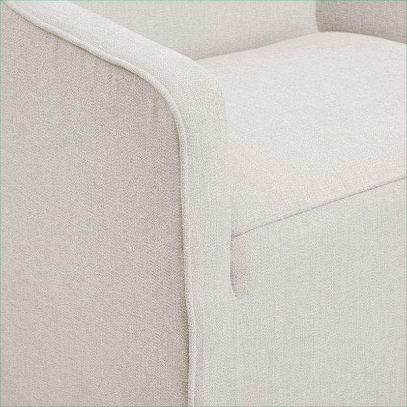 Fauteuil de salle à manger à une place avec accoudoirs en bois massif compact et classique