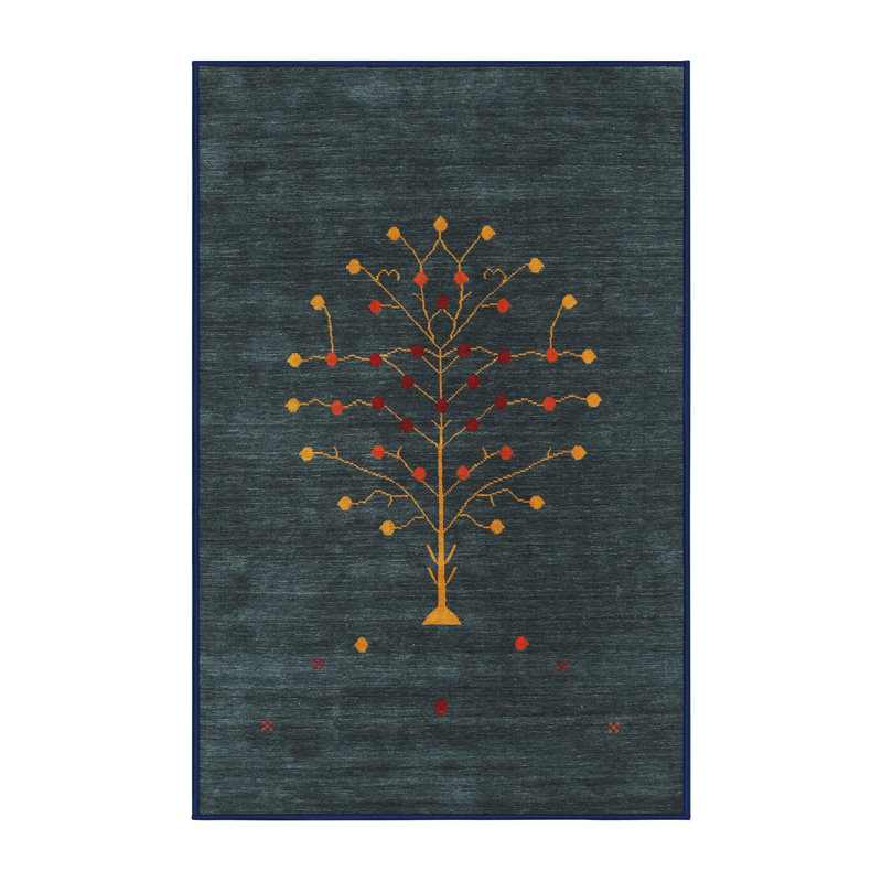 Tapis noir Melvindale, Rectangle 3 pi x 5 pi
