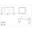 Danajah Metal Base Desk