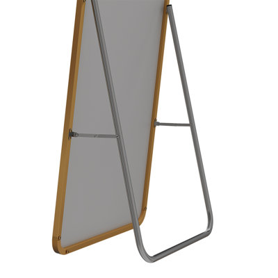 Metal Arch Floor Mirror