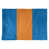 Bleu / orange / bleu
