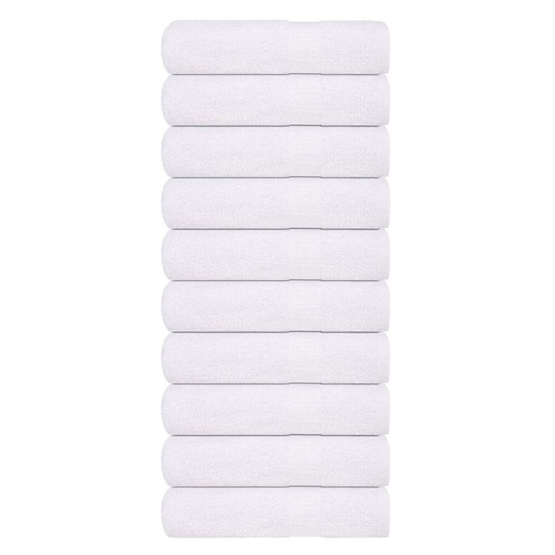 Resheda 100% Cotton Bath Towel, White