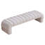 Banc de lit moderne sans accoudoirs rembourré, méridienne Channel-1045609951