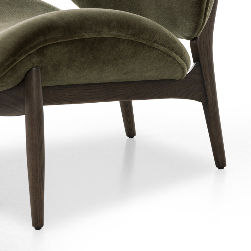 Celine Side Chair, Sienna Brown, Monte Olive Wool