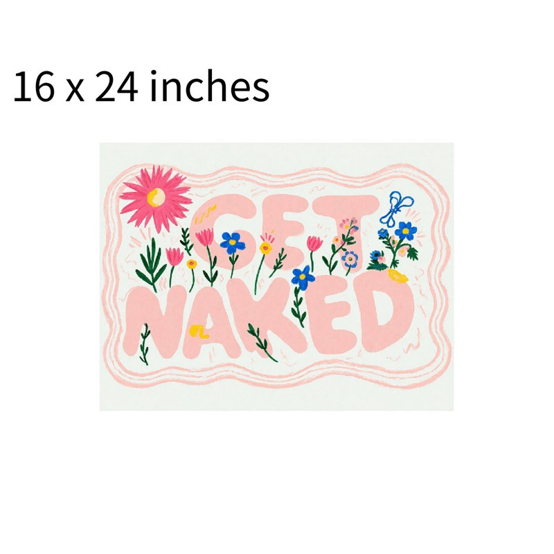 Tapis pour salle de bain Sweet Pink