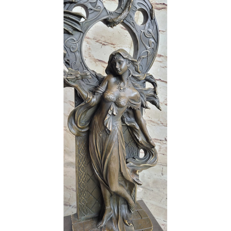 Sculpture en bronze Madri