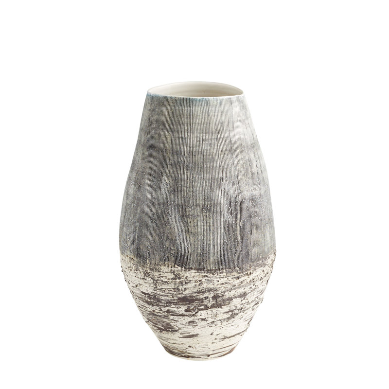 Calypso Handmade Ecomix Table Vase, 15" H x 9" W x 9" D