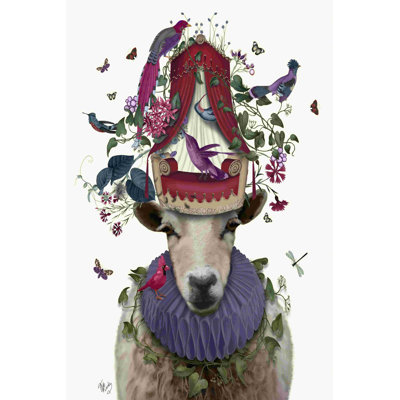 " Sheep Birdkeeper " by Fab Funky