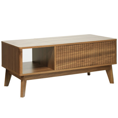 Table basse à plateau relevable Rhyth