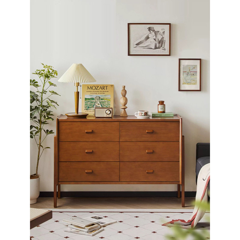 Commode 6 tiroirs Mid-Century