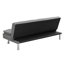 Canapé-lit de bureau multifonctionnel en cuir avec table basse, conception à double pli, postures réglables-1266656556-1266656546