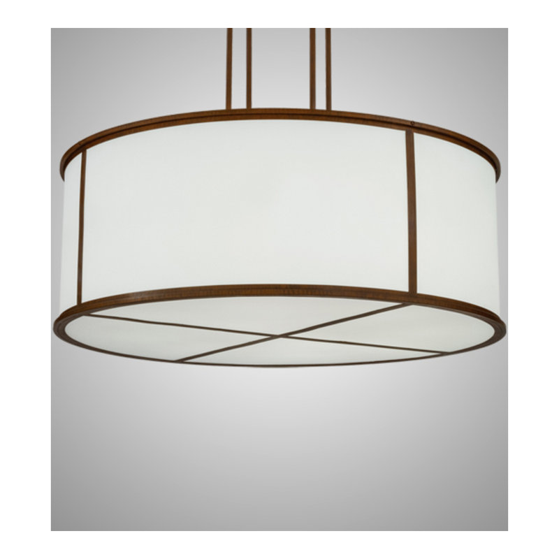 Lustre tambour 10 lumières Marsena