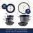 Rachael Ray Cook + Create Hard Anodized Nonstick Cookware Set, 11-Piece