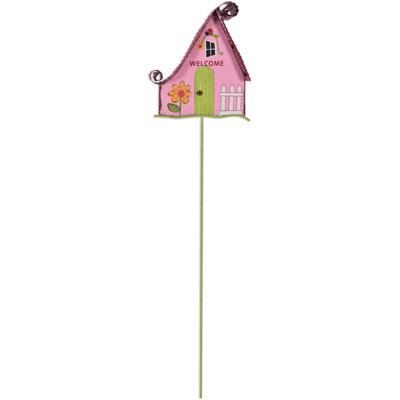 Hallenbeck Metal Abstract Garden Stake