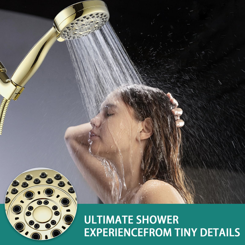 Handheld Shower Head 2.0 GPM GPM, Gold