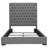 Tufted Upholstered Eastern King Panel Bed-945037972