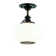 Canton Glass Semi Flush Mount
