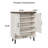 5 Tier Farmhouse Shoe Storage Cabinet With Doors-1210705752