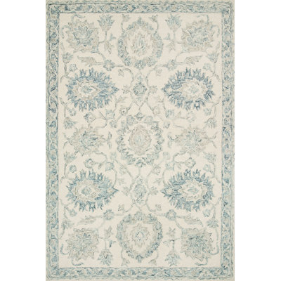Aden Hand-Hooked Wool Oriental Rug