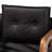 17.9'' H Tufted Faux Leather Upholstered Armchair-718519014