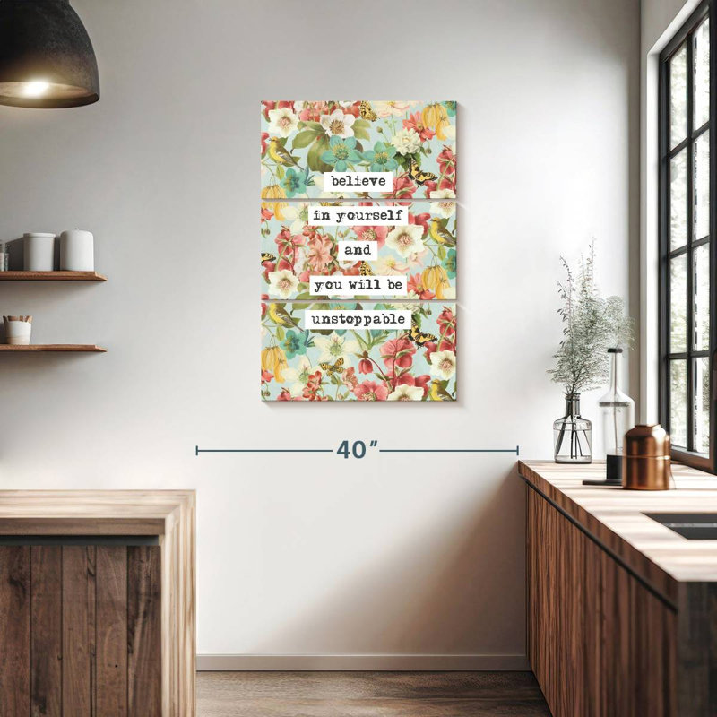 Tergel Cottage Fields Sentiments, 38" H x 24" W