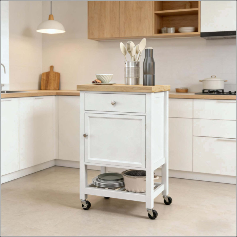 Îlot de cuisine mobile, chariot de cuisine roulant