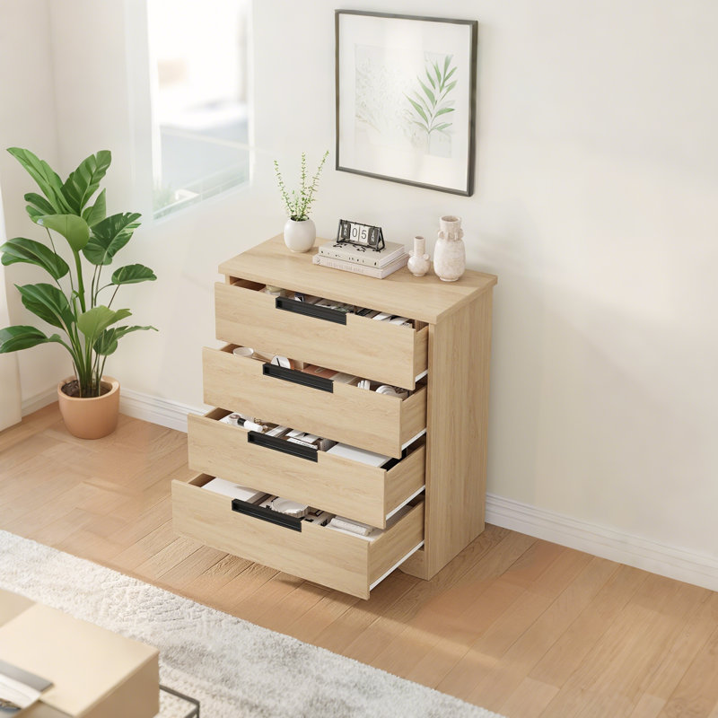 76.2 cm W Chest of 4 Drawers