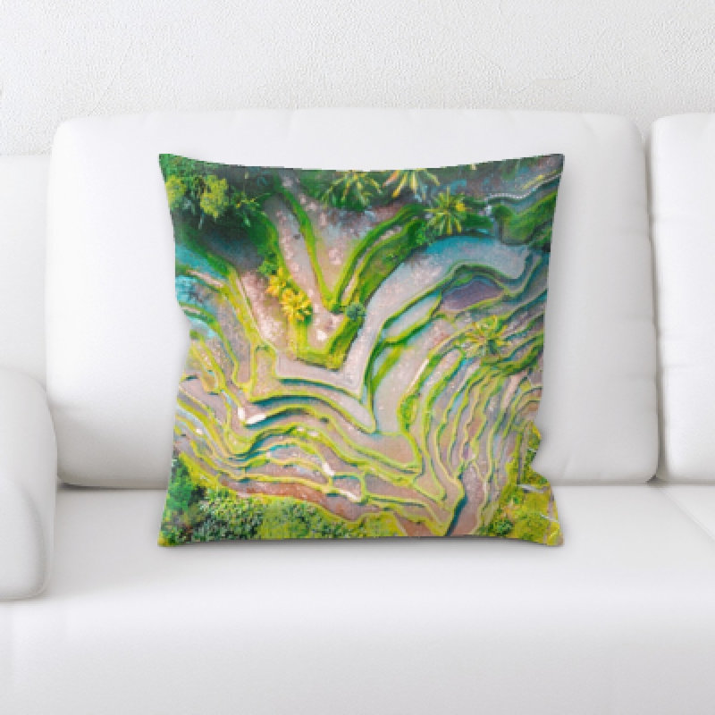 Microsuede Throw Pillow
