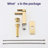 Single Handle Deck-Mounted Bathroom Faucet In Brushed Gold. Waterfall Style. Stainless Steel With Pop Up Drain & Overflow. Controlled Water Flow. 1.2 Gpm. 9/16 In. . Size. 5.9 Spout Height. 3.74-124304147