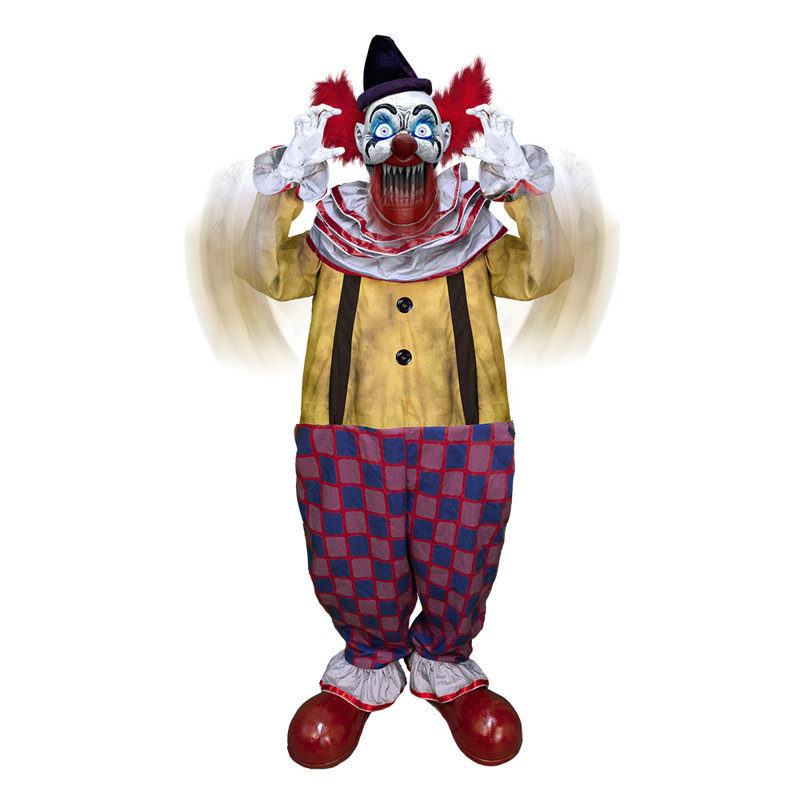 Signe de clown avec bras étonnants
