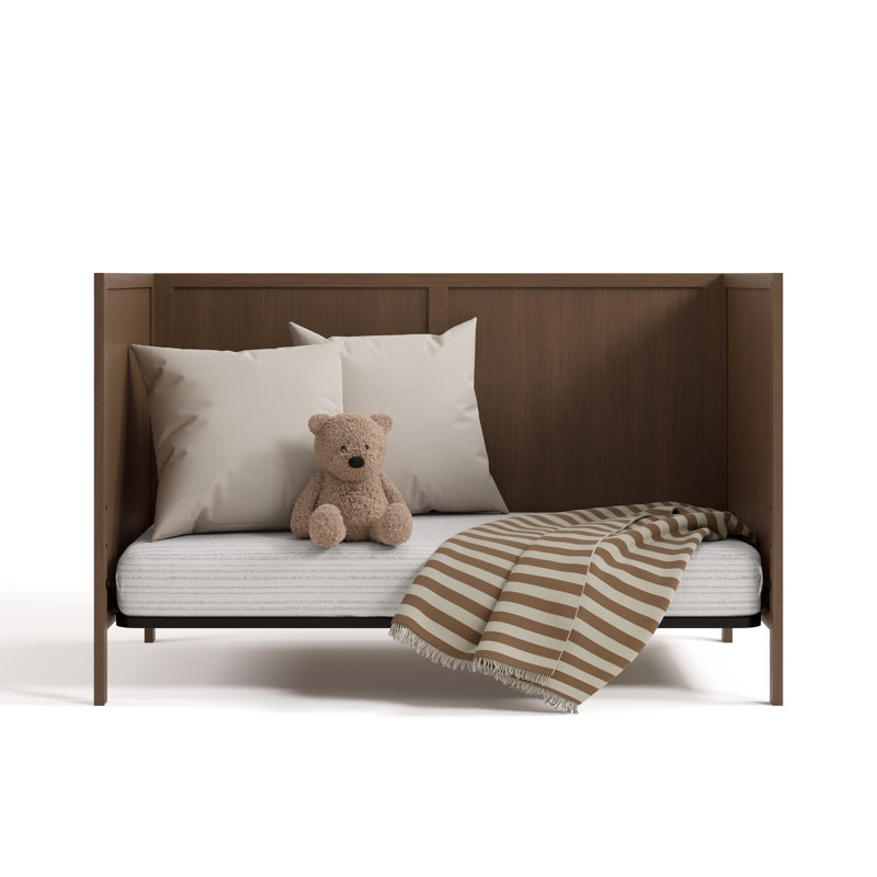 Lit de bébé convertible 3-en-1 Graco Theo, Noisette