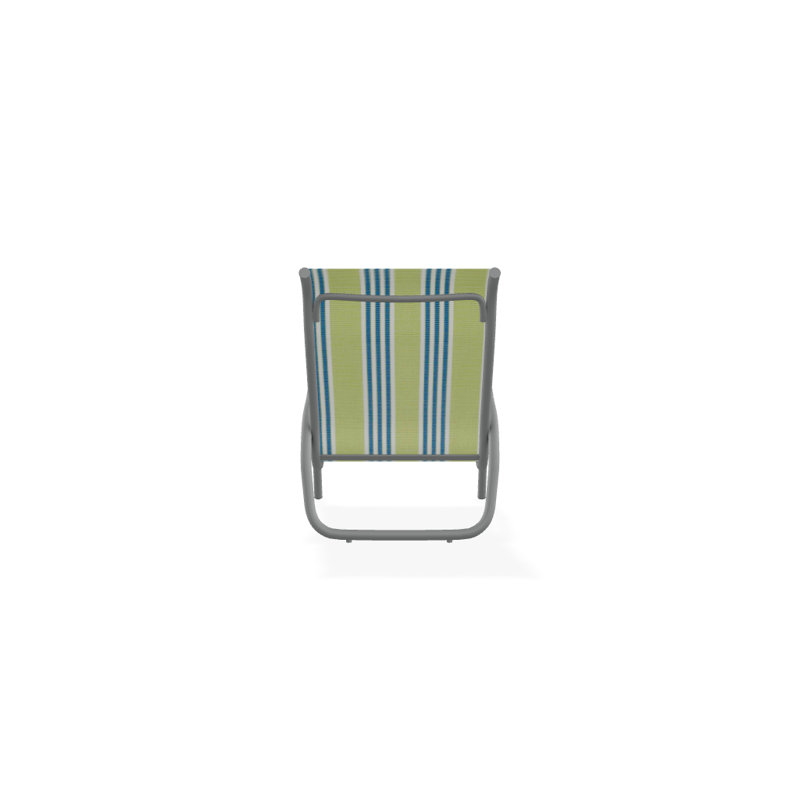 Beach Chair, Textured Graphite, Limelite