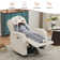 Silina 33"W Modern Power Chenille Swivel Rocker Glider Recliner with USB and Type-C Charge