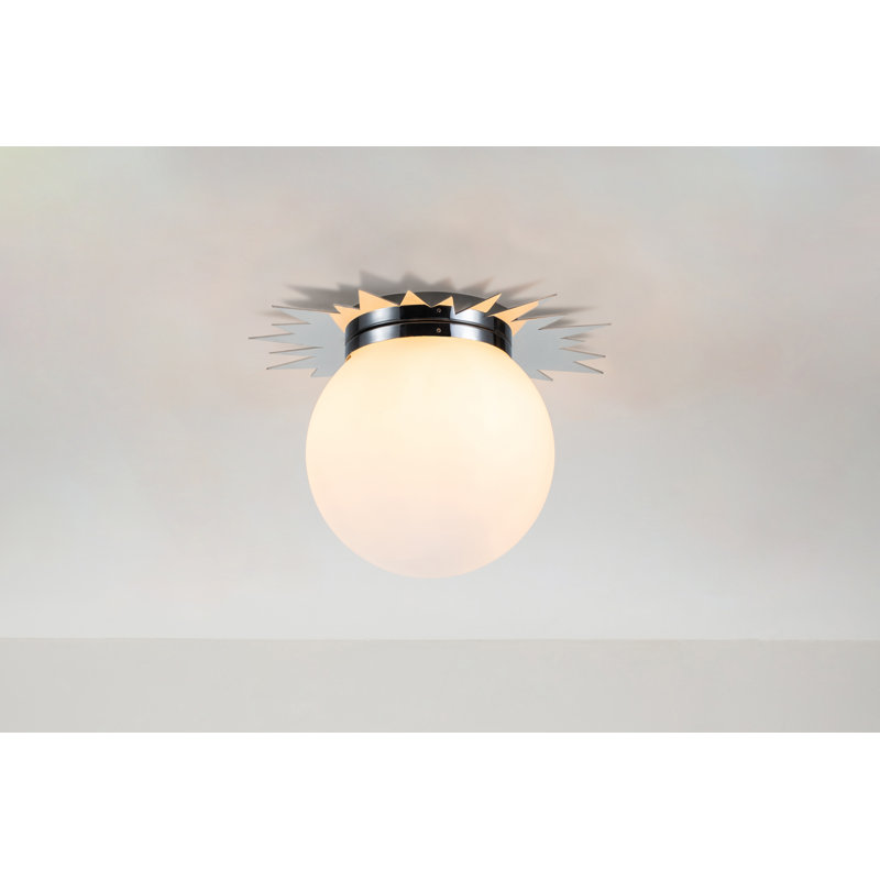 Luminaire DEL Juleanna en forme d'étoile, Chrome
