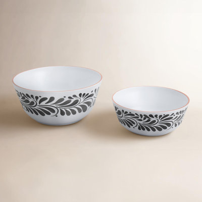Lebrillo 2-Piece Melamine Bowl Set