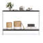Console en acrylique 47,2 po de large Jeyhun-1662910399