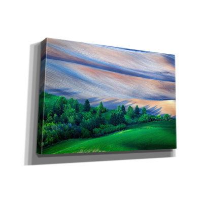 'Palouse Shadows' by Rick Berk Canvas Wall Art
