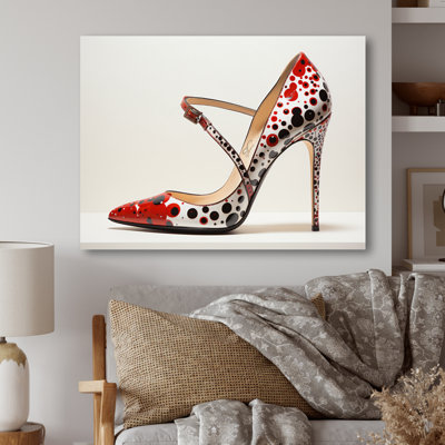 " Red High Heels Sophistication III "