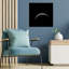 «Waxing Crescent Moon», art mural contemporain abstrait-80621833
