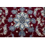 Tapis rouge traditionnel Kashmar 3X5
